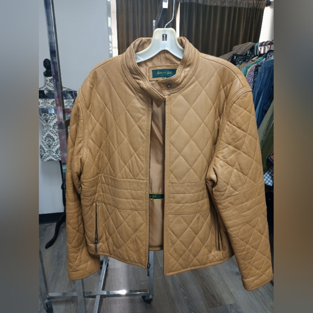 James & John Leather Jacket